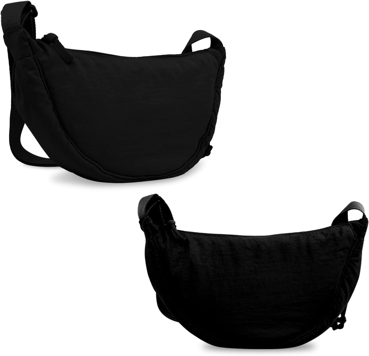Small Nylon Crossbody Purses Bag for Women Men Trendy, Travel Sling Bag.