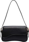 Leather Shoulder Bag Clutch Purses Crossbody Handbags Saddle Flap Underarm Shoulder Purse.