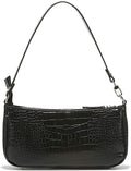 Retro Classic Clutch Shoulder Tote HandBag with Zipper Closure.