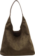 Tote Bags Suede Handbag Work Slouchy Bag Shoulder Bag Office Tote Handbag.