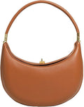 PU Leather Crossbody Purses for Women 4 In 1 Cute Shoulder Bag Half Moon Bag Hobo Clutch Purse.