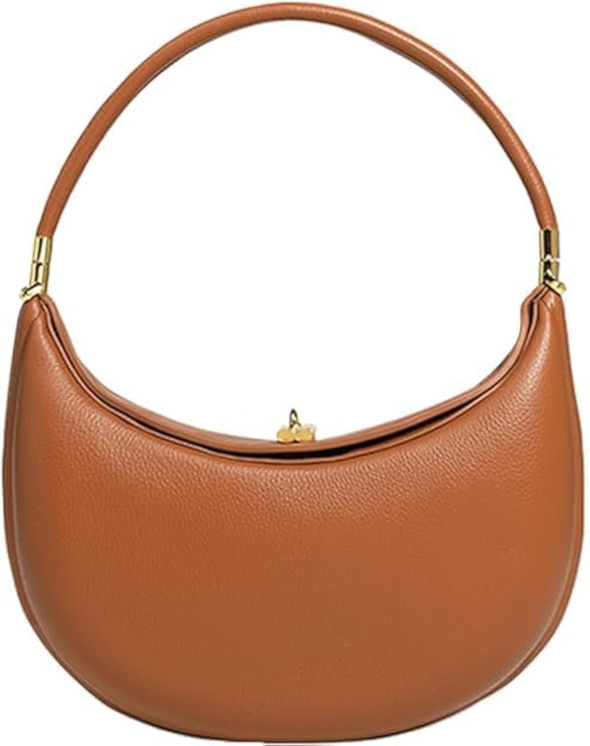 PU Leather Crossbody Purses for Women 4 In 1 Cute Shoulder Bag Half Moon Bag Hobo Clutch Purse.