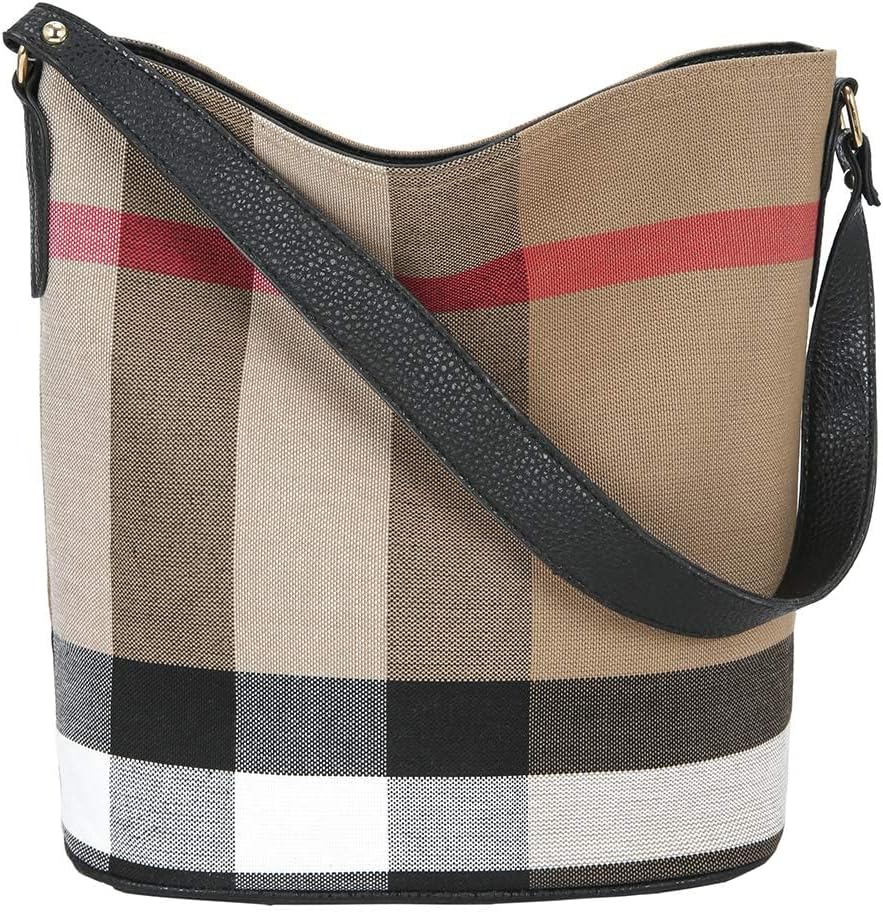 Tote Bag Designer Handbags Plaid Womens and Bucket bag Canvas tote handbags.
